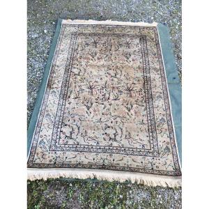 Persian Wool And Silk Rug, 185 X 125 Cm