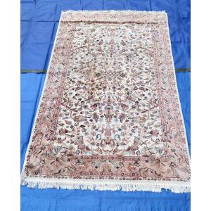 Punjabi Rug, India, Wool & Silk, 20th Century, 245 X 160 Cm