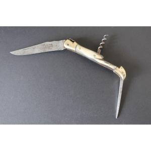 Laguiole 3-piece Folding Knife 55 Sauzède Angely, G. Fayet