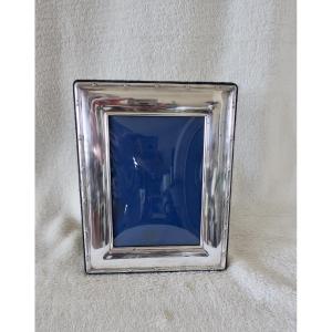 Sheffield Curved Glass Silver Metal Photo Frame