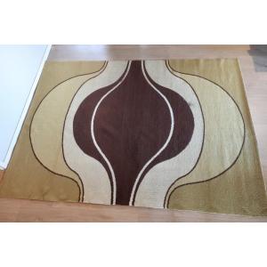 Pierre Martin Jacot + Woolmark, Rare Wool Carpet Design 1970's