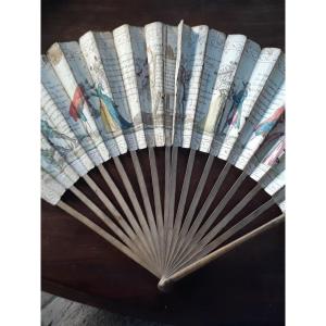 Amusing 18th Century Fan