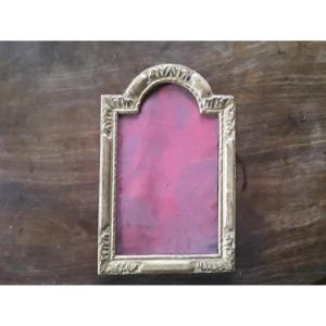 Small Frame Early 18th Century Gilded Wood