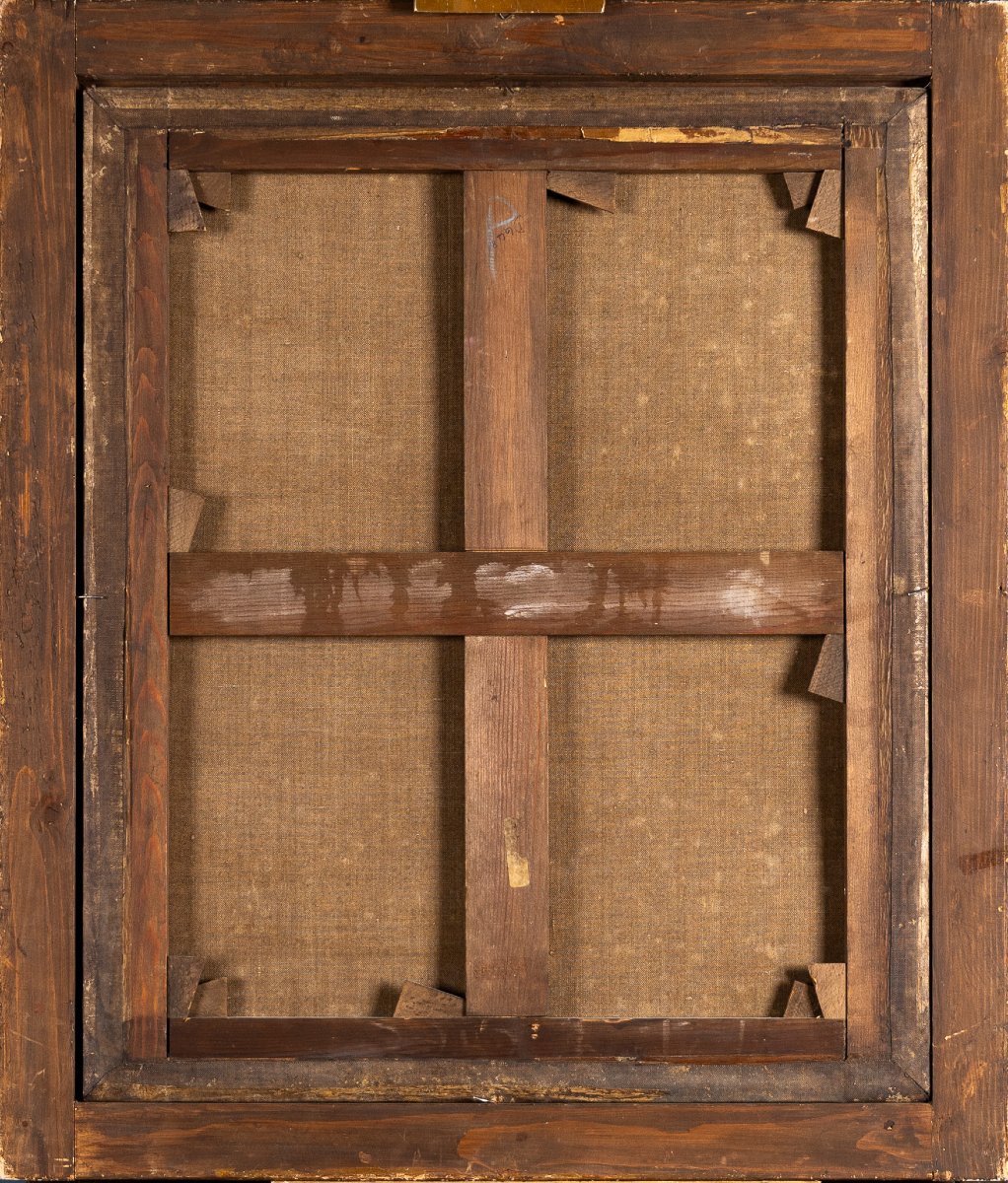 Vergine in preghiera, Scuola bolognese del XVII secolo, attribuita a Elisabetta Sirani-photo-3