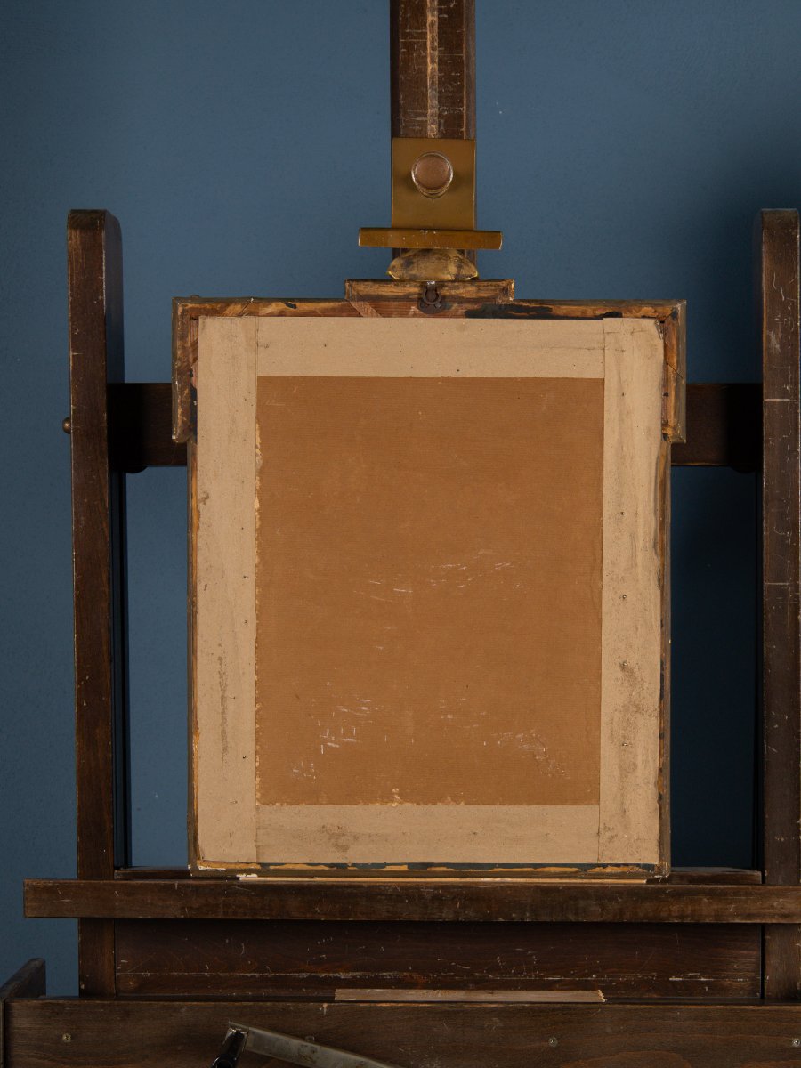 Ussaro del Regno di Napoli, acquerello firmato Emmanuel Grammont, XIX secolo-photo-4