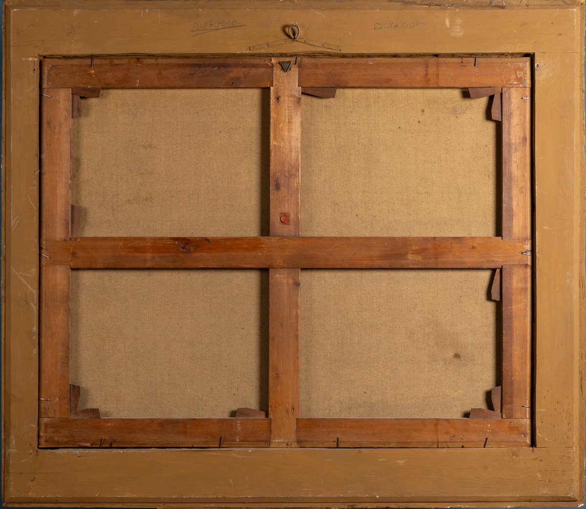 Gio Raffaele Badaracco (Genova 1648-1726), Rachele e Giacobbe, Dipinto barocco Genovese-photo-2