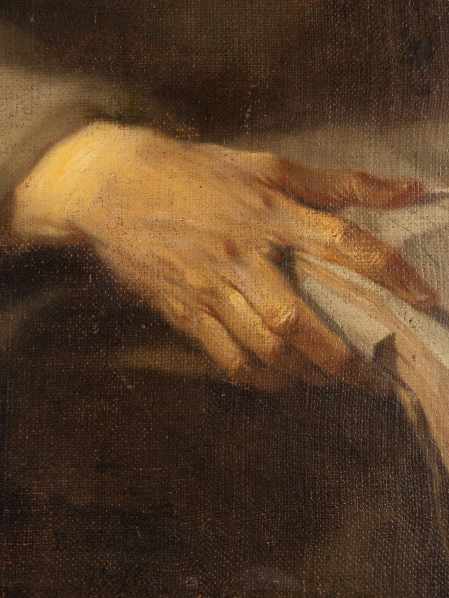 Sant’Antonio Abbate, firmato e datato Pietro Bardellino (Napoli 1732-1806), XVIII secolo -photo-1