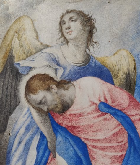 Giovanni Battista Castello, Miniatura “Cristo nell’Orto dei Getzemani”, tardo manierista-photo-2
