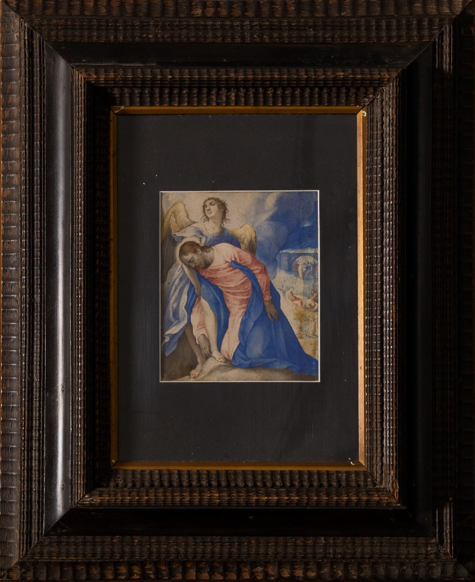 Giovanni Battista Castello, Miniatura “Cristo nell’Orto dei Getzemani”, tardo manierista