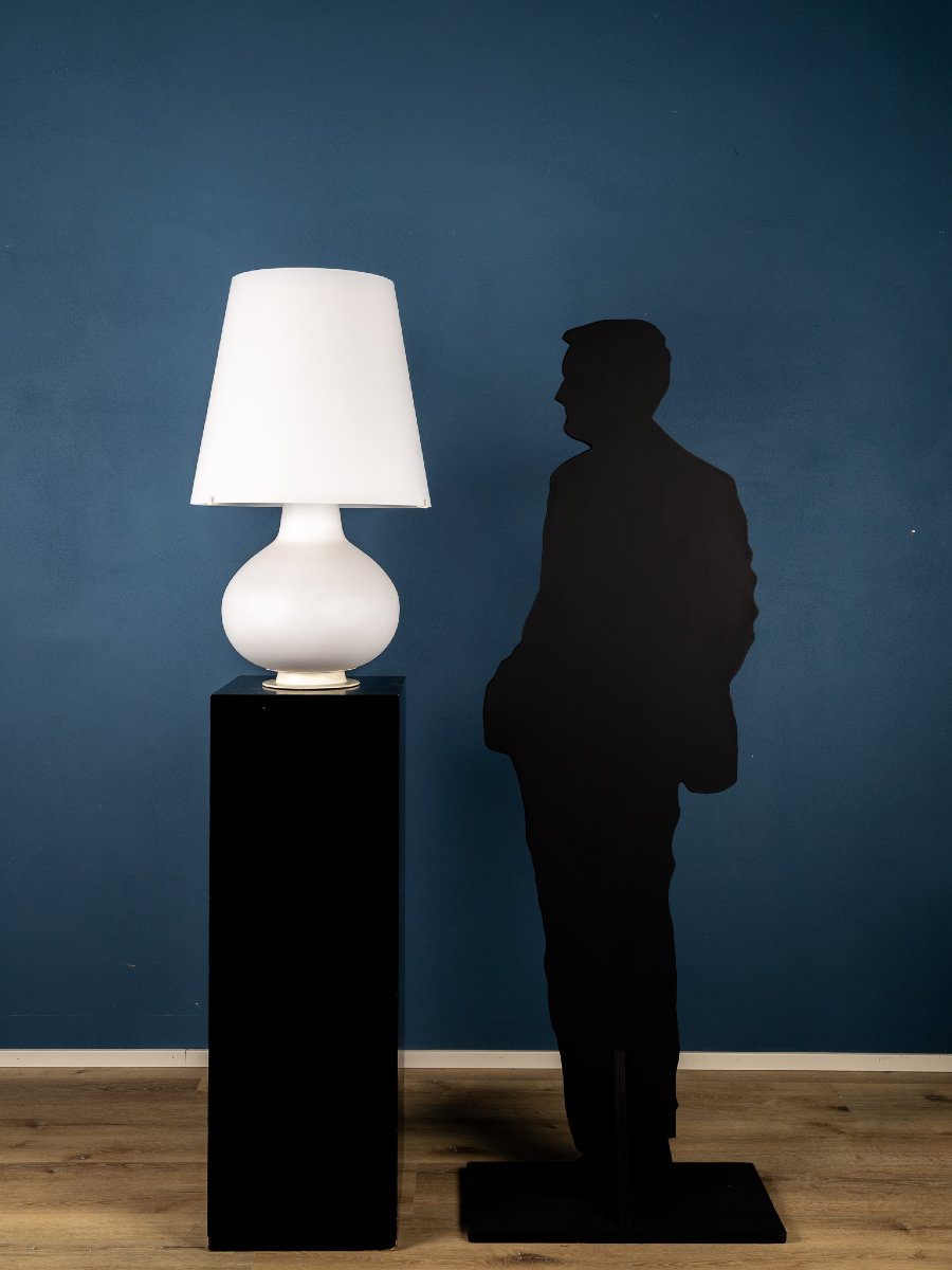 La più grande lampada in vetro di Max Ingrand per Fontana Arte, Italia, 1954-photo-3