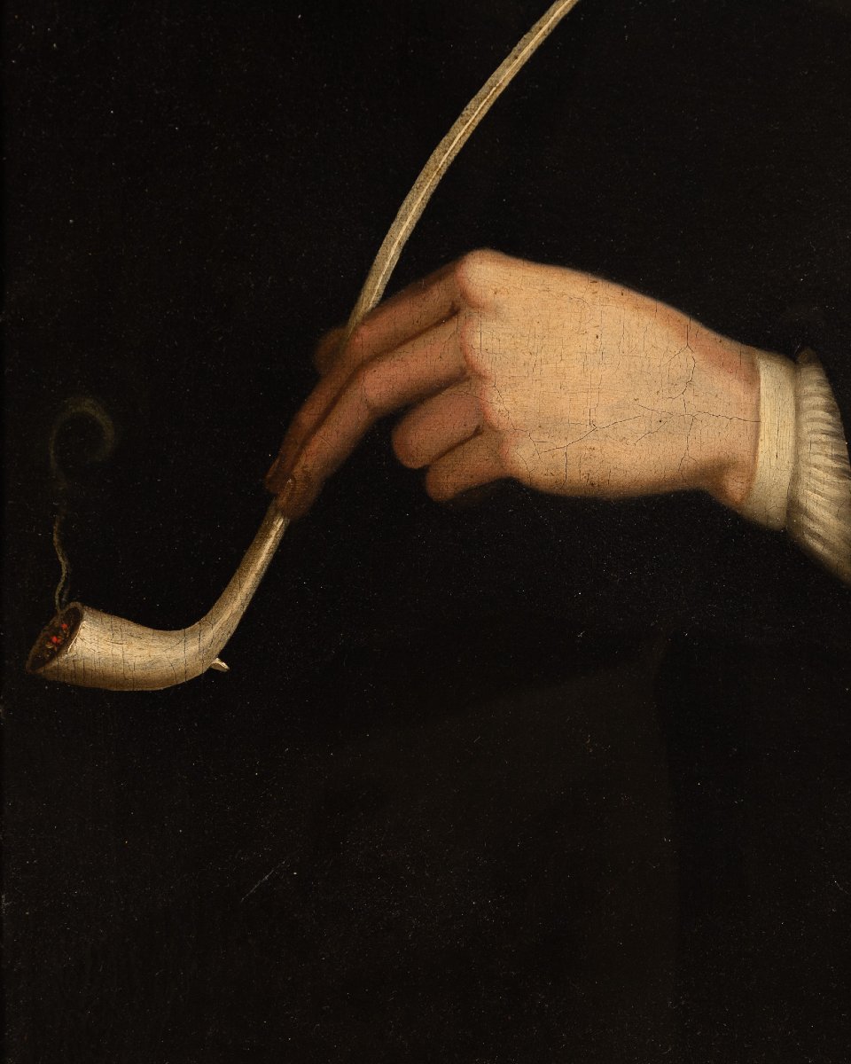 Tim Bobbin (1708-1786)? Scena caricaturale inglese con giudice e mendicante, XVIII secolo-photo-5