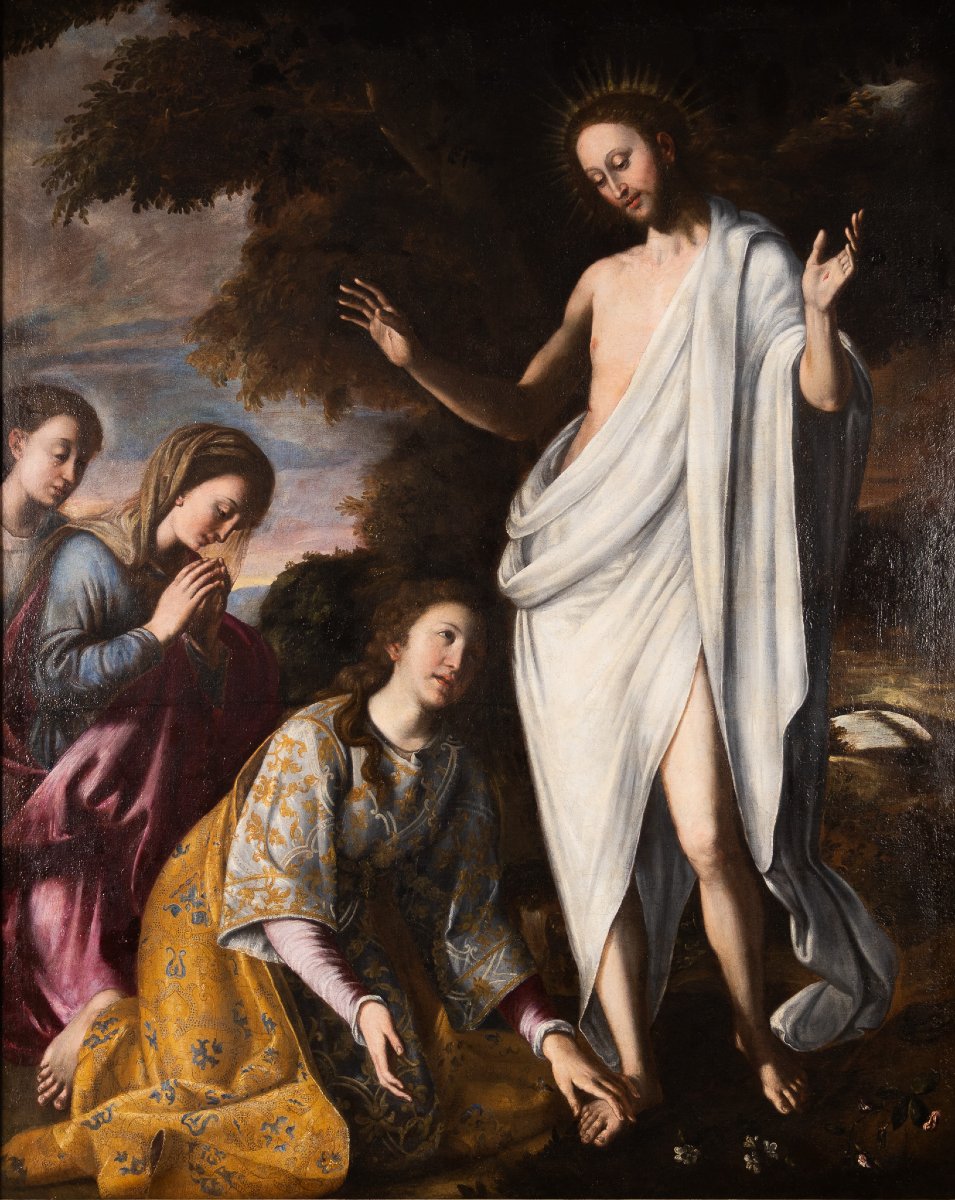Bottega di Vincenzo Campi (1536–1591), Apparizione di Cristo alle Marie-photo-2