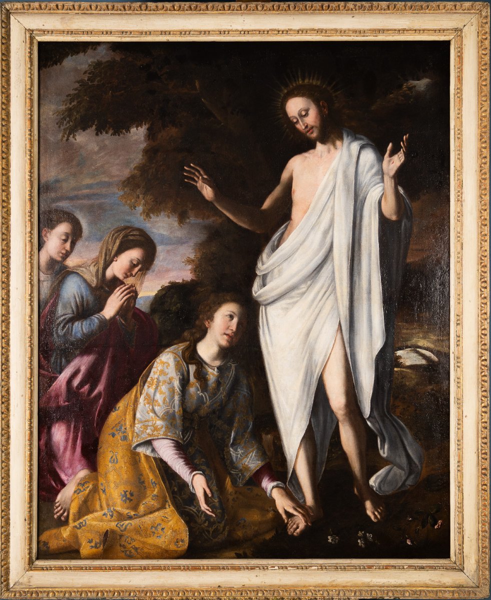 Bottega di Vincenzo Campi (1536–1591), Apparizione di Cristo alle Marie