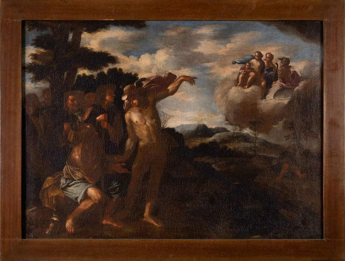 Dipinto napoletano del XVII secolo, Bernardo Cavallino? Scena mitologica