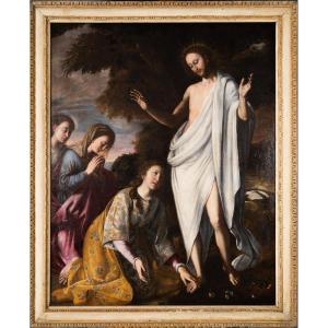 Bottega di Vincenzo Campi (1536–1591), Apparizione di Cristo alle Marie