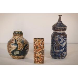 Three - Signed Studio Art Pottery Vases