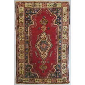 Vintage Handwoven - Red Ground Rug