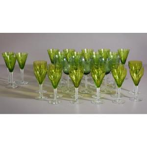 31 - Vintage Green Glasses