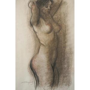 Framed - Nude Study Of A Lady