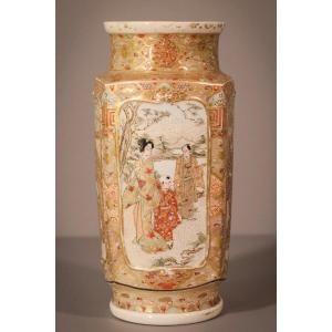 Satsuma Vase - Signed