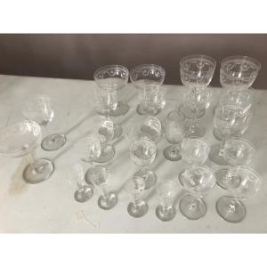 24 - Vintage Drinking Glasses