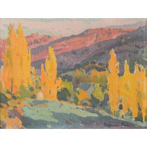 Raimon Roca Ricart (1917-2013) - Landscape "martinet, La Cerdanya"