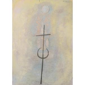 Abstract - Painting With Cross
