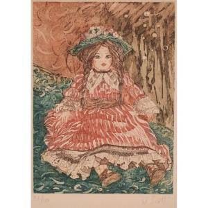 W Scott - Portrait Of A Child