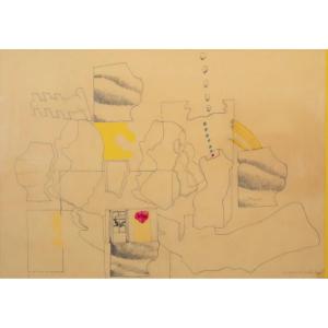 Gustavo Carbo-berthold (1941) - Figurative Abstract Study
