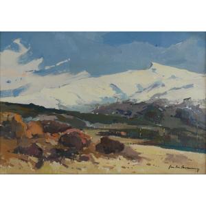 Sierra Nevada Landscape - José Luis Casañé Puig (1926–1991)