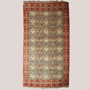 Mythical Animals Field – Spanish Hand-knotted Wool Rug - 370 Cm X 252 Cm