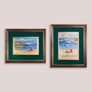 Costa Brava Beach Scenes By Joan Sarquella Oliveras