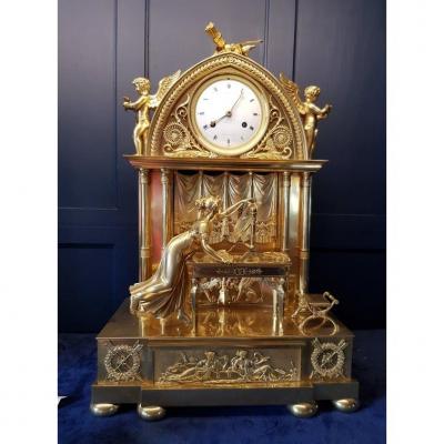 Empire Empire Clock De Beauharnais