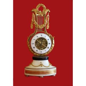 Louis XVI Lyre Pendulum