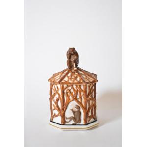 Tobacco Box With Forest Animals, 1910s.