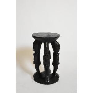African Anthropomorphic Side Table, 1960s