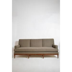 Maison Jansen Three Seats Sofa, 1960s