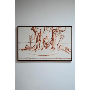 Lively Landscapes With Nude Figures, 1960s