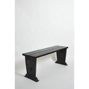 Skoglund & Olson Cast Iron Bench, 1920s.