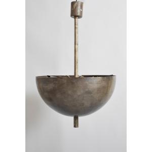 Modernist Iron Ceiling Lamp, 1920s.