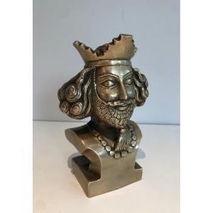 Bronze Bust. French Work. Circa 1940