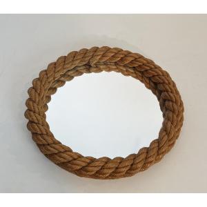 Round Rope Mirror By Adrien Audoux And Frida Minet (audoux-minet)