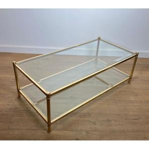 Brass Coffee Table By Roche Bobois. Circa 1970