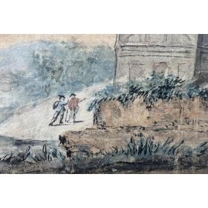 Lively Route To The 17th-century Village Bridge