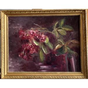 Raspberry-colored Flowers