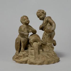 Figure With Putti