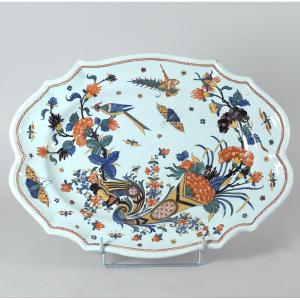 Rouen Earthenware Oval Dish
