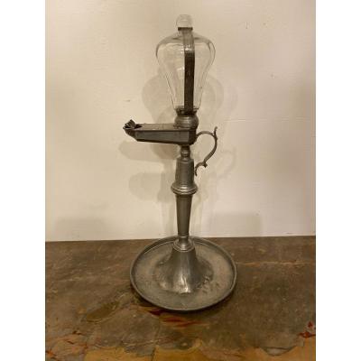 Pewter Clepsydra, 19th Century