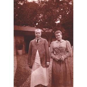 émile Zola - Original Print By émile Zola - Jules Et Eugénie - C_1895 - Photograph