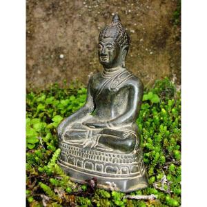 Bronze Buddha From The Ancient Kingdom Of Siam. (thailand)